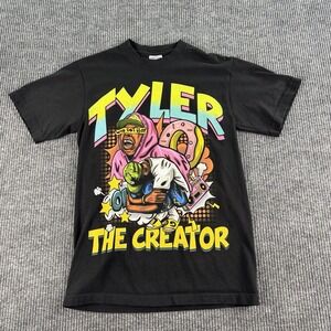 Tyler The Creator Shirt Men Medium Black Graffiti Graphic Shaka Wear Heavyweight
